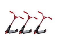 3Pcs Mini Finger Scooter Two Wheel Scooter Finger Training Mini Finger Skateboards Finger Tech Deck Skatepark,Novelty and Amusements (red Random)