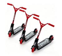 3Pcs Mini Finger Scooter Two Wheel Scooter Finger Training Mini Finger Skateboards Finger Tech Deck Skatepark,Novelty and Amusements (red Random)