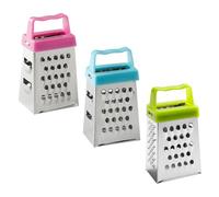 3Pcs Mini Grater Mini Box Grater Stainless Steel Small Cheese Grater with Handle Mini Cheese Grater for Grating Garlic Parmesan Nutmeg Chocolate 3.7 x 2.7X 6.7 cm