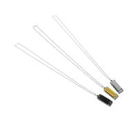 3Pcs Mini Harmonica for Portable Tone Musical Pendant for Beginners Fun Educational Instrument Necklace for Music Parties