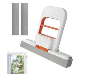 3pcs Mini Mop, Mini Mop for Small Spaces , Foldable Desktop Cleaning with Self-Squeeze Function, Portable Small for Bathroom, Tabletop and Kitchen Surfaces