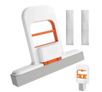 3Pcs Mini Mop, Portable Desktop Mop with 2 Replacement Cloths, Compact Cleaning Tool for Small Spaces, Quick Clean Up for Kitchen Spills Bathroom Mirrors, Convenient Cloth Changing Mini
