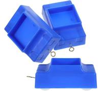 3Pcs Mini Physics Dynamics Cart Set, Mechanical Experiment Trolley With Sturdy Wheels, Physical Mechanics Teaching Apparatus, Science Laboratory Supplies, Interactive Learning Tools