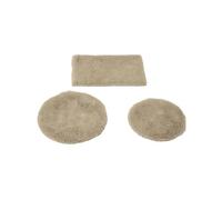 3Pcs Miniature Carpet For Doll House Furniture Floor Mat Soft Plush Easy Clean Small Rug For Craft Model Project Decors Kids Toy House Carpet