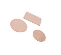 3Pcs Miniature Carpet for Doll House Furniture Floor Mat Soft Plush Easy Clean Small Rug for Craft Model Project Decors Miniature Furniture Rug