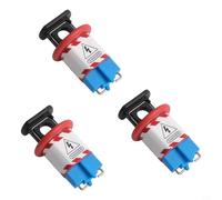 3pcs Miniature Circuit Breaker Lockout for Industrial Electrical Switch Safety with Multiple Style Options and Robust Nylon PA Construction (BD-D02)