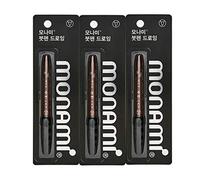 3pcs Monami Calligraphy Brush Pen, Training Drawing Tip, Kanji Tip Pen by Monami