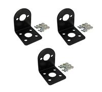 3pcs Motor Support Bracket, L Shape Motor Mounting Holder Micro DC Geared Motor Seat with Screws for 365 380 385 390 395 Motor