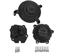 3PCS Motorcycle Engine Guard Protector, Heat Resistant ABS Engine Cover for - 10R 2011-2021, Matte Black Crash Protection Set with Screws and Washers