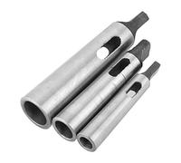 3PCS MT1-MT2 MT-2-MT3 MT3-MT4 Morse Taper Adapter Reducing Drill Chuck Sleeve Flat Head Drill Sleeve Taper Shank Drill Sleeve for Lathe Milling Part