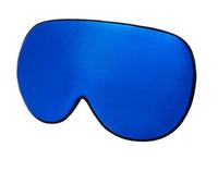3pcs Mulberry Silk Sleep Mask Soft and Comfortable Eye Patches Blindfold Smooth Eyeshade Cover Patch for Sleep(Blue)