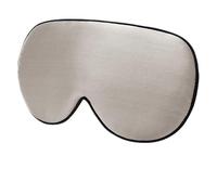 3pcs Mulberry Silk Sleep Mask Soft and Comfortable Eye Patches Blindfold Smooth Eyeshade Cover Patch for Sleep(Grey)