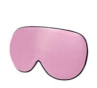 3pcs Mulberry Silk Sleeping Mask Soft Blindfold Smooth Eye Aid Eyeshade Cover Patch Bandage Comfort for Sleep(Pink)