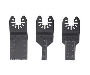 3pcs Multi-Function Universal Treasure Oscillating Tool Saw Blades Precision Cutting Tool for Metal Wood Plastic 10mm 20mm 34mm