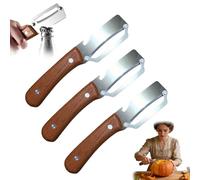 3PCS Multi-Functional Vegetable Peeler for Kitchen,2 in 1 Stainless Steel Fruit and Vegetable Peeler with Bottle Opener,Ultra-Sharp Stainless SteelBlade with Wooden Handle for Fruit & Veggie Peeling