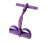 3pcs Multifunction Tension Rope For Exercise With Handle Foot Pedal Resistance Band Elastic Pull Ropes Exerciser Rower Belly Training For Fitness,Yoga(Color 6)