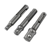 3Pcs Multipurpose Electric Drill Bit Adapters Hammer Converter Impacts Drills Chucks Socket Tool Accessories Bit Adaptors Hammer Converter Impacts Chucks Socket Tool Accessory