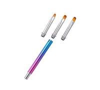3pcs Nail Art Brush Manicure Pedicure Beauty Painting Polish Brush Gradient Paint for Natural False Acrylic Nails Durable and Useful,Professional Pragmatic