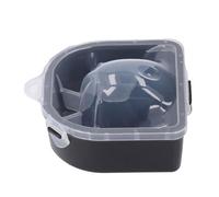 3Pcs Nail Soaking Bowl, Soften Dead Plastic Manicure Bowl, Double Layer Soak Bowl for Salon & Home