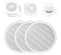 3pcs Nail Tech Dust Collector Replacement Filters, Reusable Dust Filter for Vacuum Fan Extractor Electric Suction Cleaner Machine, Compatible with SPro XC320J Supplies Accessories