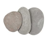 3pcs Natural Flat Stones Turtle Basking Platform Easy to Install Stone Base Suitable for Salt and Fresh Water Turtle Tank Accessories and Tortoise Enclosure Random Color