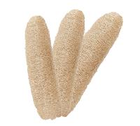 3Pcs Natural Kitchen Loofah Sponges, Loofah Scrubber Vegetable Dish Scouring Pad, Bath Sponge, Natural Organic Shower Loofah, Non Scratch Baby Body, Scrubber for Dish Washing