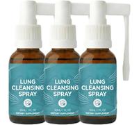 3Pcs Naturvas Lung Cleansing Spray, Lung Spray, Lung Cleanse, Herbal Lung Cleanse Mist, Herbal Lung Cleansing Inhalers for Women Men