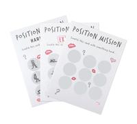 3PCS Naughty Scratch Cards for Him/Her Christmas Date Night Funny Scratch Off Anniversary Birthday Card Rude Gift for Him Scratch Card with Full Course Meal Surprise Present for Boyfriend Husband