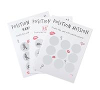 3PCS Naughty Scratch Cards for Him/Her Valentine's Day Funny Scratch Off Anniversary Birthday Card Rude Gift for Him Scratch Card with Full Course Meal Surprise Present for Boyfriend Husband