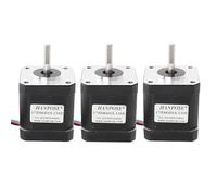 3PCS Nema17 motor 17HS8401S-1MD 1.8A 52N.CM Lead wire + 1M wire For 3D Printer Monitor Equipment 42 Stepper Motor 17