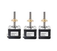 3PCS Nema17 Screw 17HS3401S-T8 L310 350MM And 3D Printer Stepper Motor Pitch With Brass Nut Widely Applicable