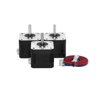 3Pcs Nema17 Stepper Motor 17HS4401S 1.5A Nema 17 42BYGH 17HS4401 4-Lead for 3D Printer XYZ CNC Engraver(With Dupont)