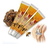 3PCS New Bee Venom Message Gel - Bee Venom Skin Restoration Cream for Instant Relieves Join-t P/ain, Massage Muscle, Propolis Joint Re/LIEF Cream for Neck, Knee, Shoulder, Waist, Leg