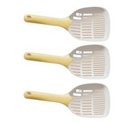 3PCS New Big Cat Litter Scooper Fat Cat Litter Shovel Efficient Sifting Pet Waste