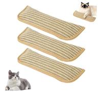 3PCS New Catnip Toys for Indoor Cats,Sisal Scratching Pad,Bite Resistant Kitten Teething Toys,Interactive Cat Nip Kicker Toy for Anxiety Relief,Cats Calming Toy,Kitten TeethingToys