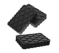 3pcs Non-Slip Jack Pads for Car Lift - Durable Elastic Rubber Stabilization Blocks for RV & Trailer Support Compatible with Multiple Lifts for Enhanced Safety & Efficiency