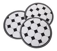 3pcs Nonslip Round Mouse Pad for Laptop with Diatom Mud, Creative