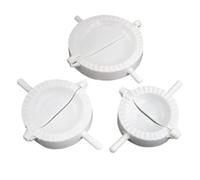 3pcs Noodle Cutter Dough Cutter Pierogi Maker Dough Circle Cutter Ravioli Press Empanada Maker Moulds Dumpling Maker Dough Press Dumpling Empanada Mould Stainless Steel Burrito Set