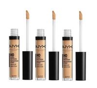 3Pcs NYX HD Studio Photogenic Concealer | CW 06.3 Fresh Beige | Medium Coverage