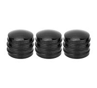 3pcs O Ring Guitar Knob, Metal Electric Guitar Potentiometer Control Knob with Anti Slip Grip, for Bass Guitar and Precision Instruments, 6mm Hole Diameter