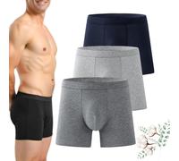 3pcs Octipa Men's Ultra-Absorbent Incontinence Boxer Briefs,Leak Proof Reusable Octipa Mens Incontinence Underwear (Mixed-A,X-Large)