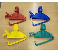 3pcs of Kentucky Plastic Head Clips Universal Fitting and Secured Attachment Between Mop Heads Replacement and Handle Takeaway (3x Plastic Head clip)