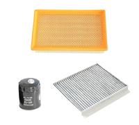 3Pcs Oil Cabin Air Filters Kit For CHANGAN EADO Saloon C201 1.5L 1.6L 2011-2018 XT 1.6 L 2016-16510-61A00 1109013-U01 06.Q10009 Car Parts