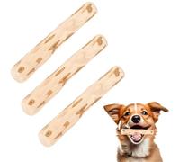 3Pcs Olive Wood Dog Chew Sticks for Small to Medium Dogs,Puppy Chew Sticks for Chew,Dog Chew Sticks Coffee Sticks for Puppy Teething Chews,Durable Dental Teething Stick & Dog Chew Boredom Relief