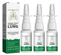 3Pcs OnNature Organic Herbal Lung Cleanse & Repair Nasal Spray PRO,20ml