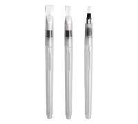 3Pcs / Pack Artist Grade Watercolor Brush Pen Set Refillable Design Art Brushes Pen for Watercolor Gouache Inks Painting Soft Tip Nylon Paint Brush