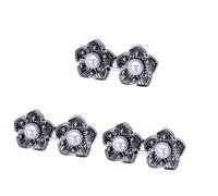 3PCS Pants Waist Cincher Waist Pin Pearl and Jeans Skirt Flower Design