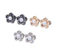 3PCS Pants Waist Tightening Waist Pin Pearls and Jeans Skirt and Casual Wear Hairy