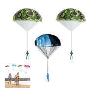 3PCS Parachute Toys for Kids, Parachutes, Parachute Man, Parachute Men, Hand Throwing Army Men Toys, Outdoor Flying Toy for Boys and Girls Gifts, Creative Craft Toy for Children and Adults