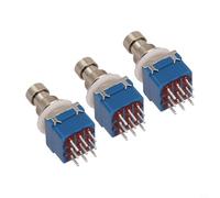 3PCS PCB Foot Switch for Guitar Pedal Repairs and Signal Path Optimization Using True Bypass Architecture